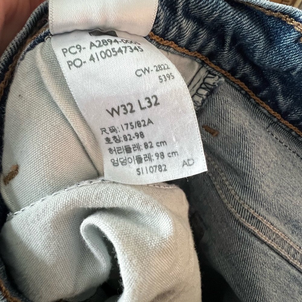 Signature by Levi Strauss Loose Straight Jeans Men's Size 32 x 32 - Picture 6 of 6